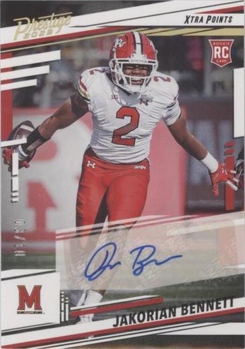 2023 Panini Chronicles Draft Picks Jakorian Bennett #XP-JBE