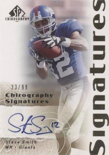 2007 SP Chirography Steve Smith #CS-SS