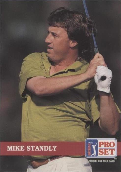 1992 Pro Set Golf - Mike Standly #137