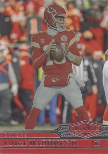 2023 Panini Plates & Patches Patrick Mahomes II #74