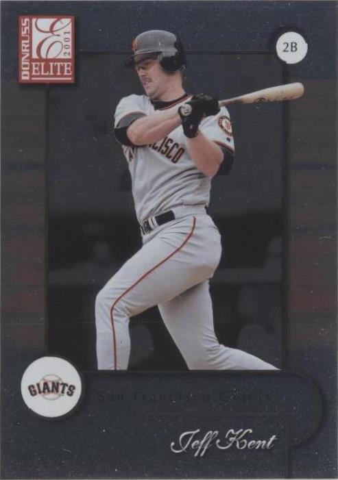 2001 Donruss Elite - Jeff Kent #43