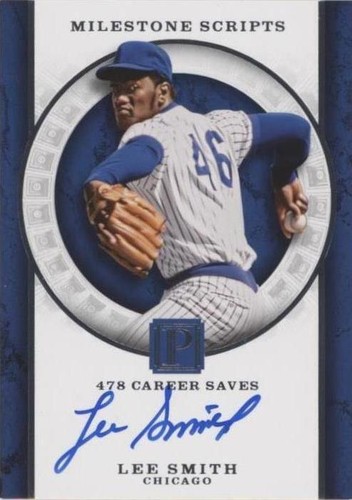 2016 Panini Pantheon - Lee Smith #MS-LS