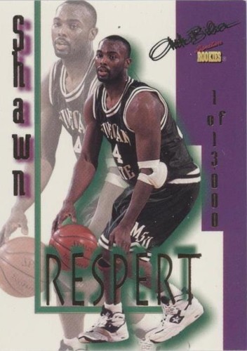 1995 Signature Rookies Autobilia - Shawn Respert #8
