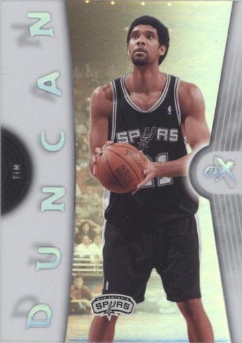 2006-07 Fleer EX - Tim Duncan #35
