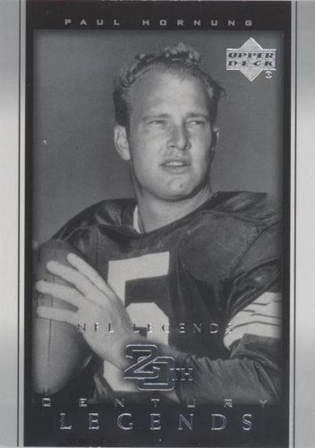 2000 Upper Deck Legends Paul Hornung #98