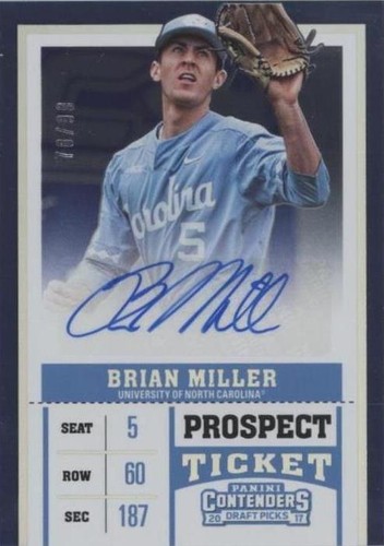 2017 Panini Contenders Draft Picks - Brian Miller #59