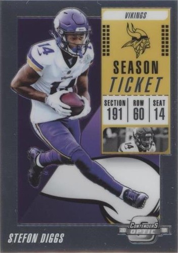 2018 Panini Contenders Optic Stefon Diggs #39