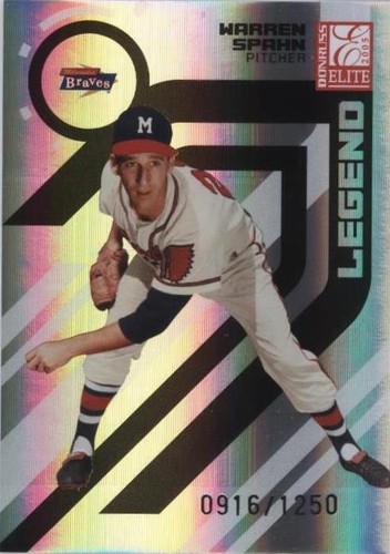 2005 Donruss Elite - Warren Spahn #168