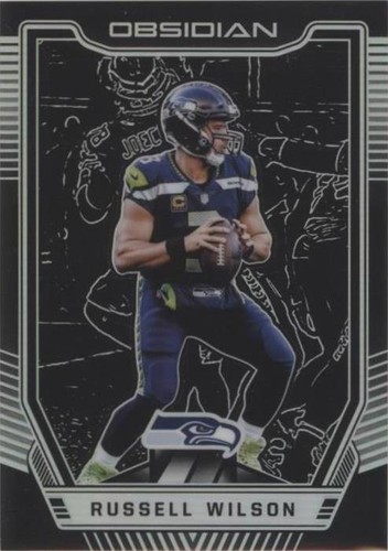 2018 Panini Obsidian Russell Wilson #12