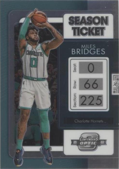 2021-22 Panini Contenders Optic - Miles Bridges #58