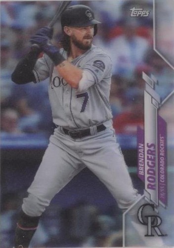 2020 Topps 3D Lenticular - Brendan Rodgers #408