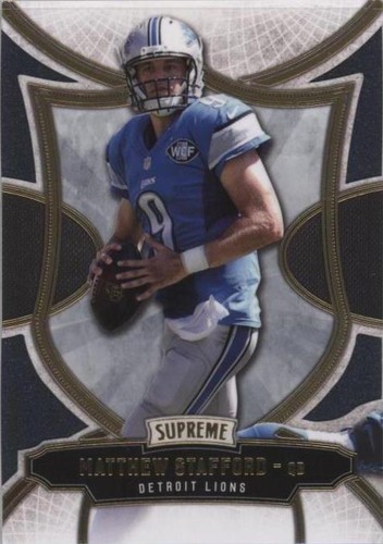 2015 Topps Supreme Matthew Stafford #29
