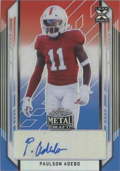 2021 Leaf Metal Draft Paulson Adebo #BA-PA1