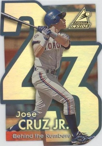 1998 Pinnacle Inside - Jose Cruz Jr. #4