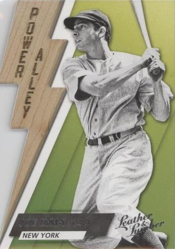 2019 Panini Leather & Lumber - Joe DiMaggio #PA-11