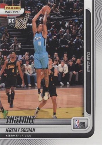 2022-23 Panini Instant - Jeremy Sochan #134