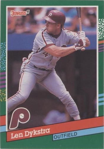 1991 Donruss - Lenny Dykstra #523