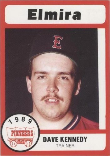 1989 Bill Pucko Elmira Pioneers - Dave Kennedy #23