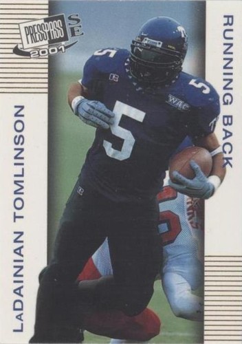 2001 Press Pass SE LaDainian Tomlinson #11