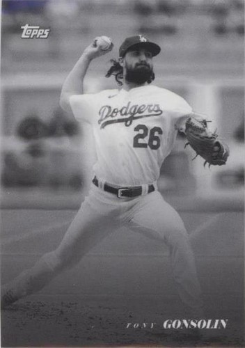 2022 Topps Black & White - Tony Gonsolin #87