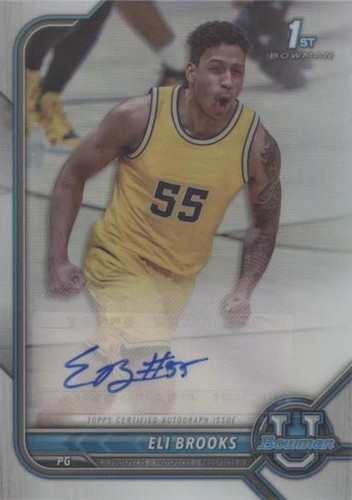 2021-22 Bowman University - Eli Brooks #BCPA-EB