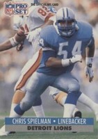 1991 Pro Set Chris Spielman #503
