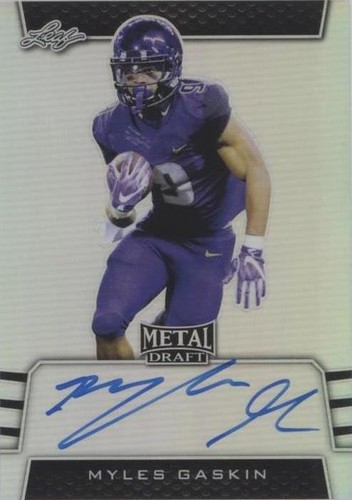 2019 Leaf Metal Draft Myles Gaskin #BA-MG3