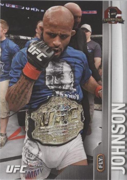 2015 Topps UFC Champions - Demetrious Johnson #115
