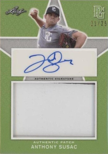 2020 Leaf Perfect Game National Showcase - Anthony Susac #PA-AS1