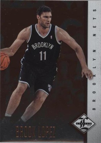 2012-13 Panini Limited - Brook Lopez #7