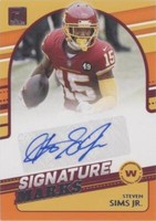 2021 Panini Donruss Steven Sims Jr. #SM4