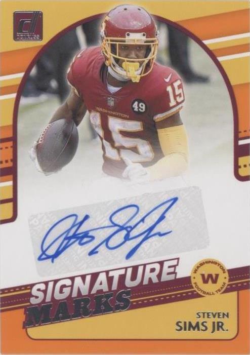2021 Panini Donruss Steven Sims Jr. #SM4
