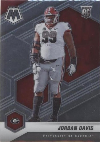 2022 Panini Mosaic Draft Picks Jordan Davis #70