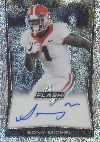 2018 Leaf Flash Sony Michel #BA-SM1