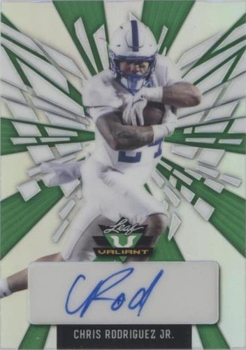 2022 Leaf Valiant Chris Rodriguez Jr. #BA-CRJ