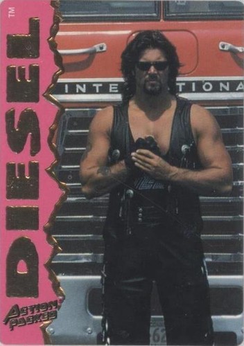 1995 Action Packed WWF - Diesel #4
