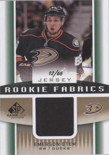 2013-14 SP Game Used Edition - Emerson Etem #RF-EE