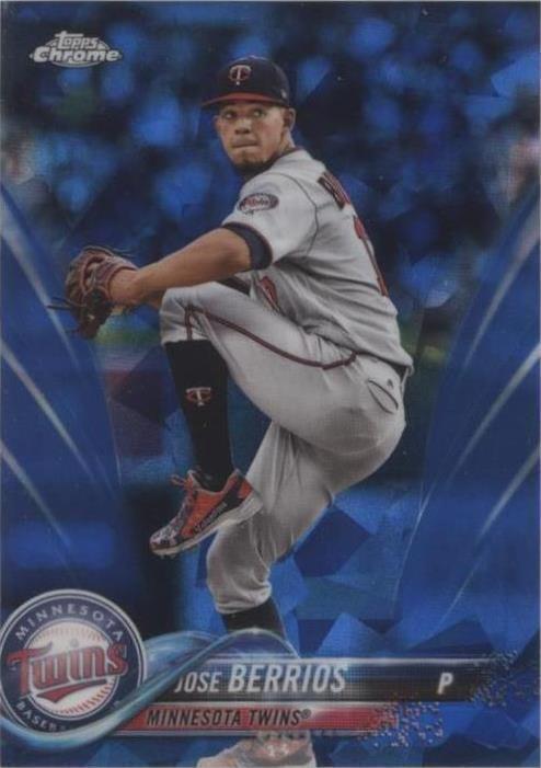 2018 Topps Chrome Sapphire Edition - José Berríos #506