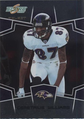 2008 Score Select Demetrius Williams #25