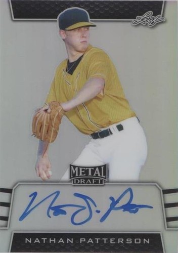 2019 Leaf Metal Draft - Nathan Patterson #BA-NP1
