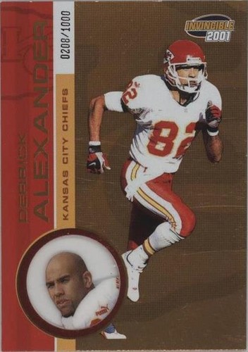 2001 Pacific Invincible Derrick Alexander #110