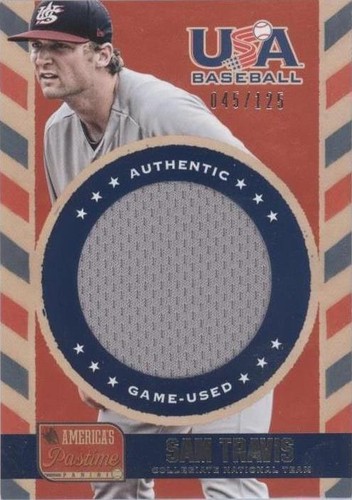 2013 Panini America's Pastime - Sam Travis #US-ST