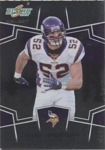 2008 Score Select Chad Greenway #181