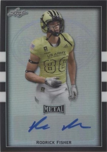 2018 Leaf Metal U.S. Army All-American Bowl Rodrick Fisher #BA-RF1