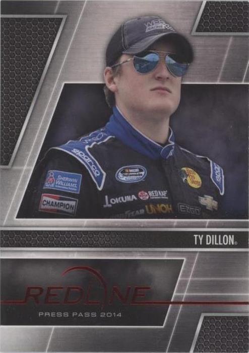2014 Press Pass Redline - Ty Dillon #60