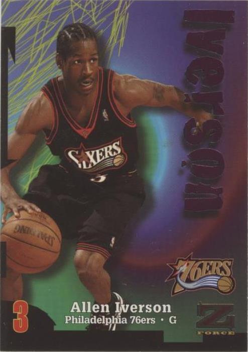 Skybox Z-Force 1997-98 - Allen Iverson #150