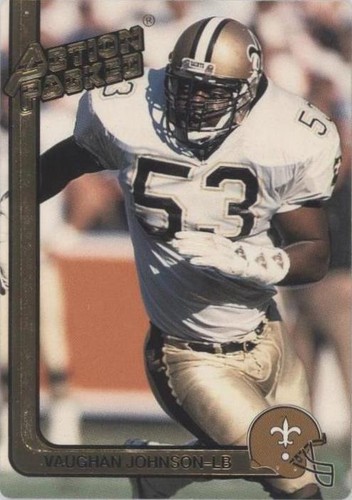 1991 Action Packed Vaughan Johnson #175