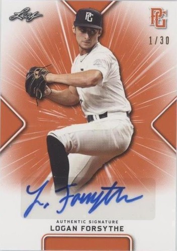 2021 Leaf Perfect Game National Showcase - Logan Forsythe #BA-LF1