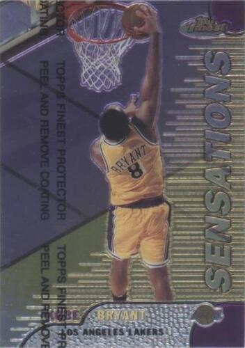 1996 Topps Finest W/Coating Kobe Bryant #74 Rookie RC Lakers 1996 Topps Finest W/Coating Kobe Bryant #74 Rookie RC Lakers