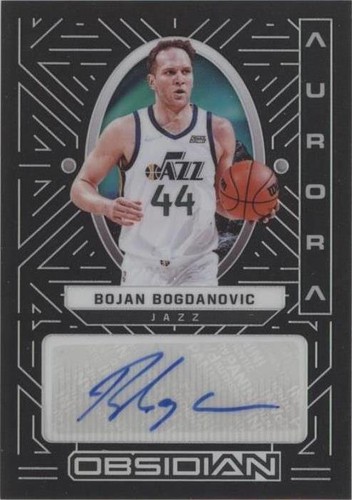 2021-22 Panini Obsidian - Bojan Bogdanovic #AUR-BOJ
